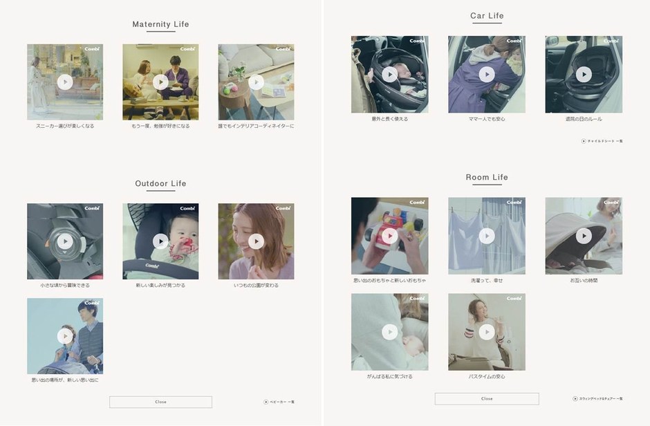 １５本のショートムービ画像イメージ