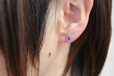 タンザナイト ピアス2