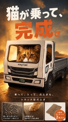 運転席が、お気に入りの場所に。猫との毎日に、ちょっとした楽しさを