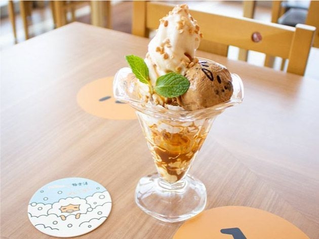 あまったれてたい…　あま～いキャラメルプリンパフェ　780円＋税