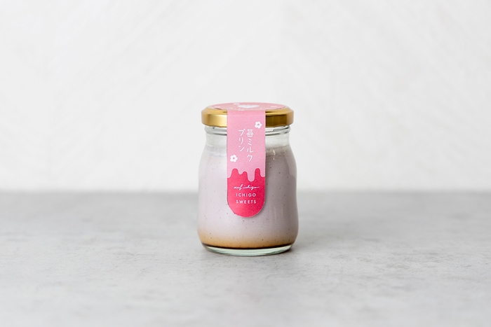 苺ミルクプリン