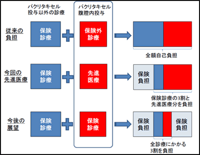 先進医療適応のイメージ