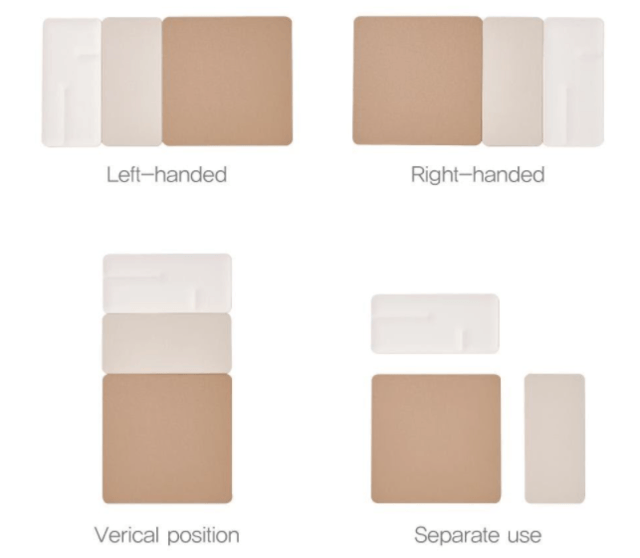 マグネットでパッド同士がくっつく