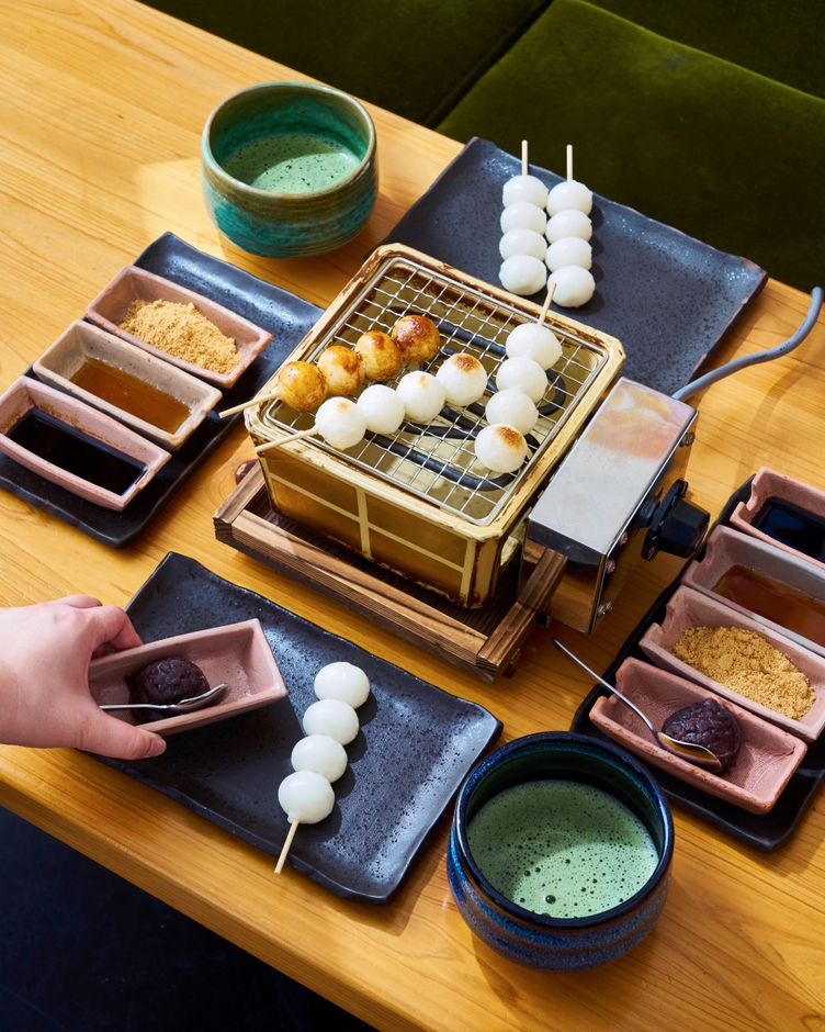 お抹茶とおだんご