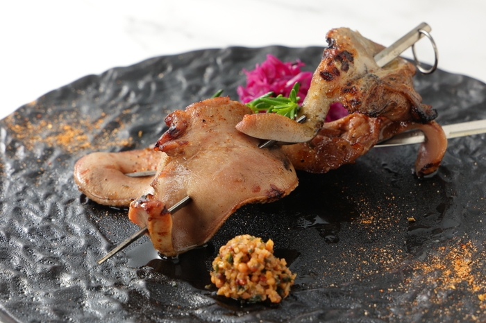 ケイジャン香る串焼き ラムタンのスピエディーニ 2,640円(税込)