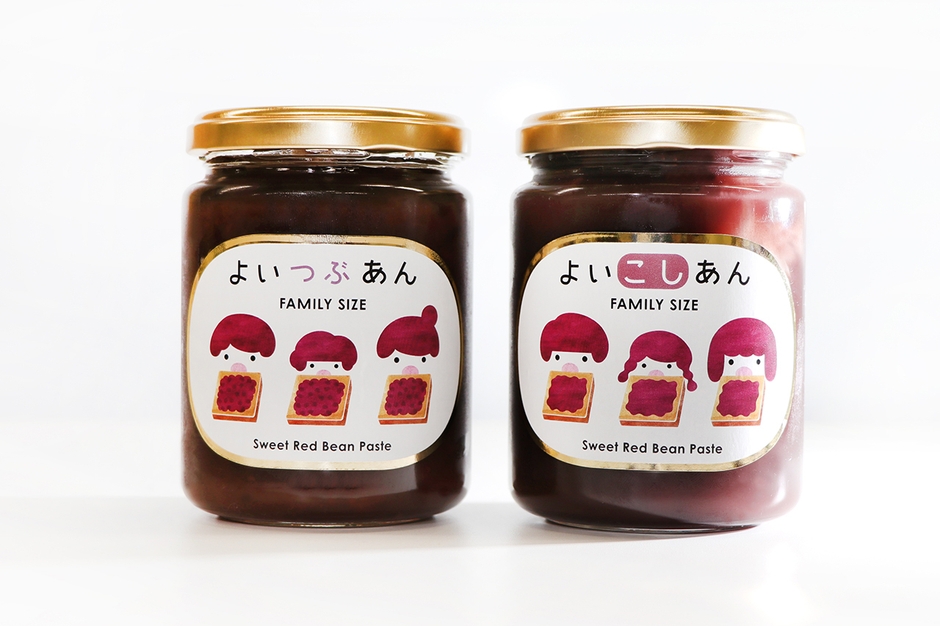 「よいことパン」よいつぶあん・よいこしあん