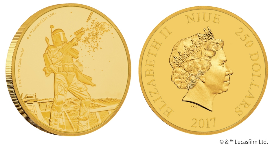 ボバ・フェット 250ドル金貨