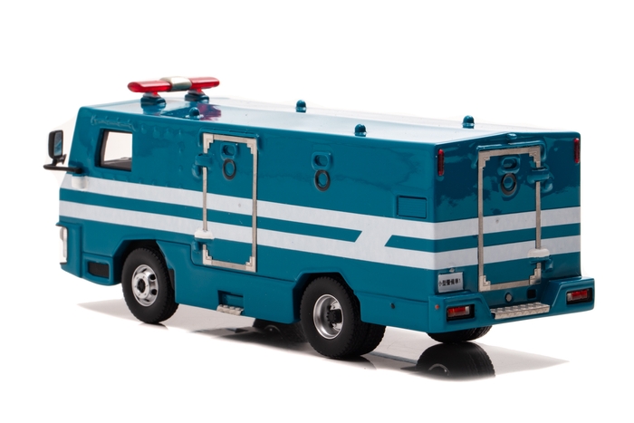 1/43 2015 警察本部警備部機動隊小型警備車両:左後