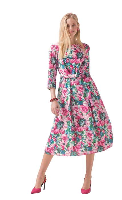 ウエストツイストワンピース フラワー 10,900円~