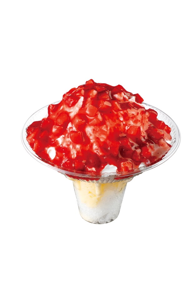 かき氷　いちご　イメージ画像