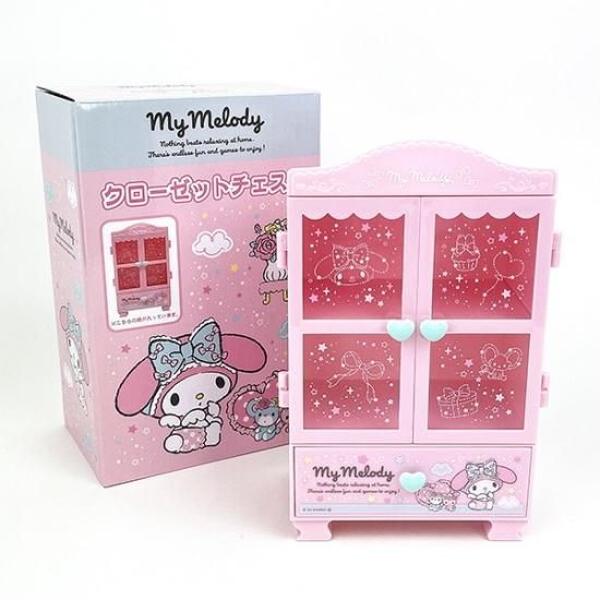 サンリオの色もイラストもキュートなチェスト2種