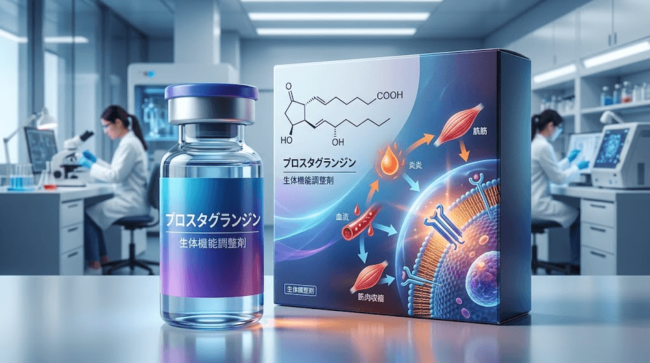 図. プロスタグランジンの製品画像
