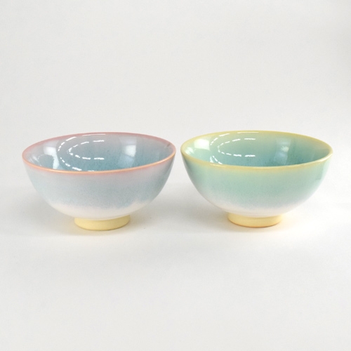 ガラス釉作品例／萩陶苑椿秀窯