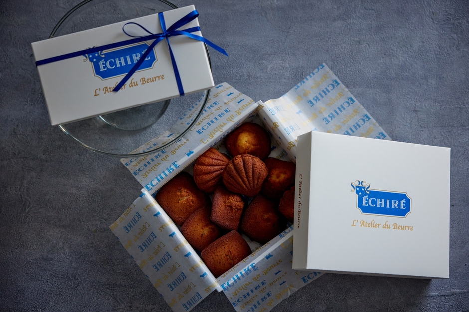 「フィナンシェ・マドレーヌ ギフト」 5個入¥2,160 写真上/10個入¥4,104(税込)