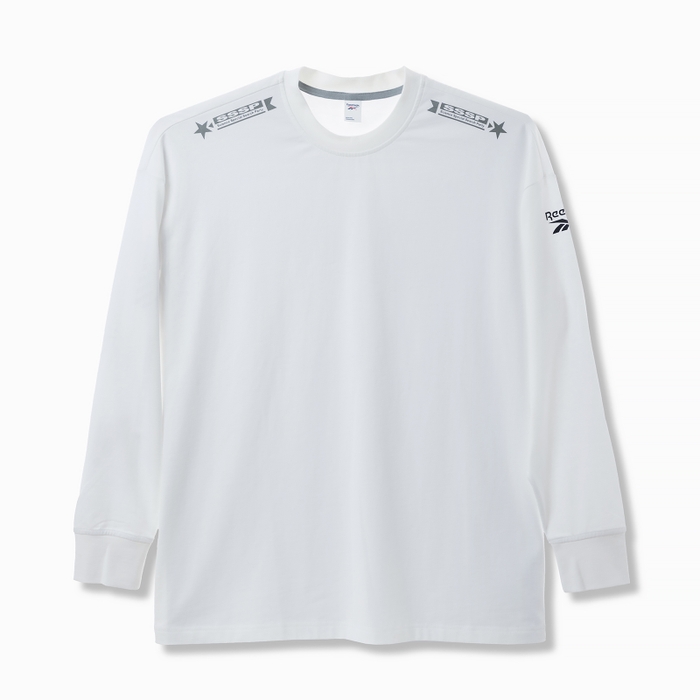 Reebok × ULTRAMAN Long sleeveTEE (白/前面)