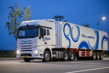 グッドイヤー、 トラックの自動運転に関して、Plus社との業務提携を開始