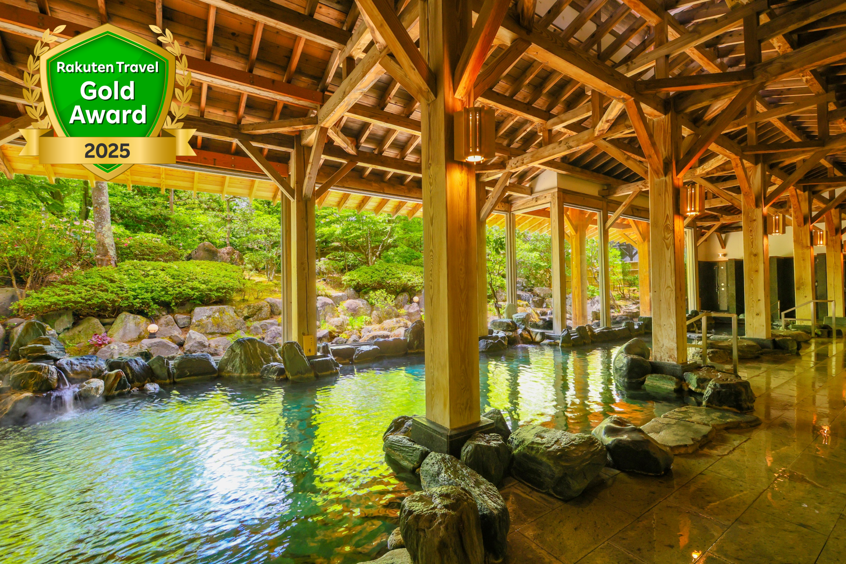 TAOYA秋保が「楽天トラベルアワード2025」にて、
大江戸温泉物語グループ初の「ゴールドアワード」受賞！