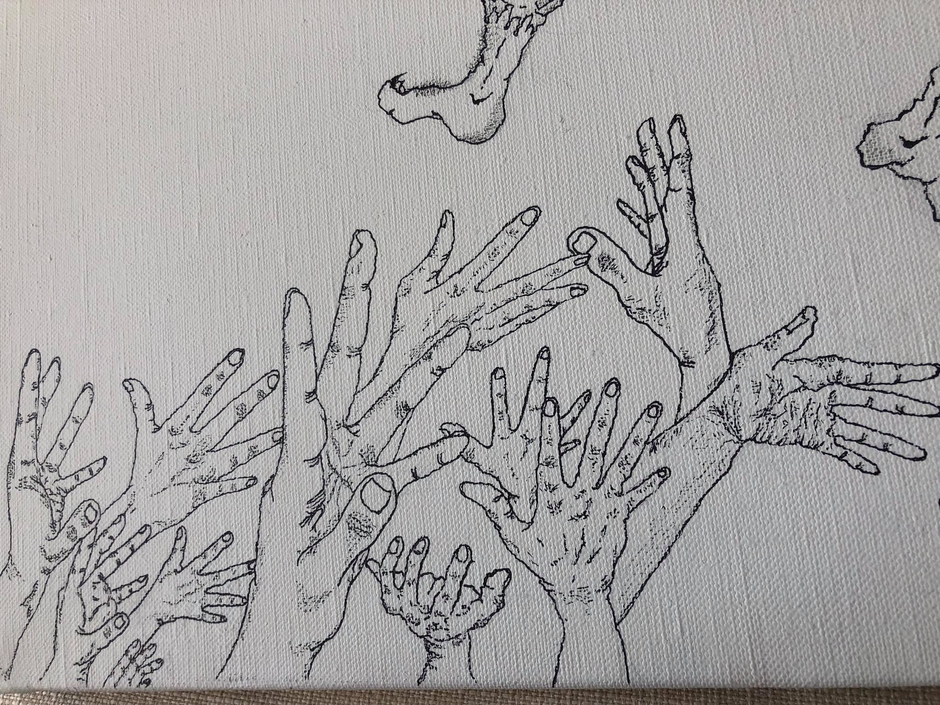 絵画作品(ペン画)