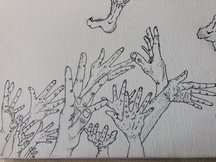 絵画作品(ペン画)