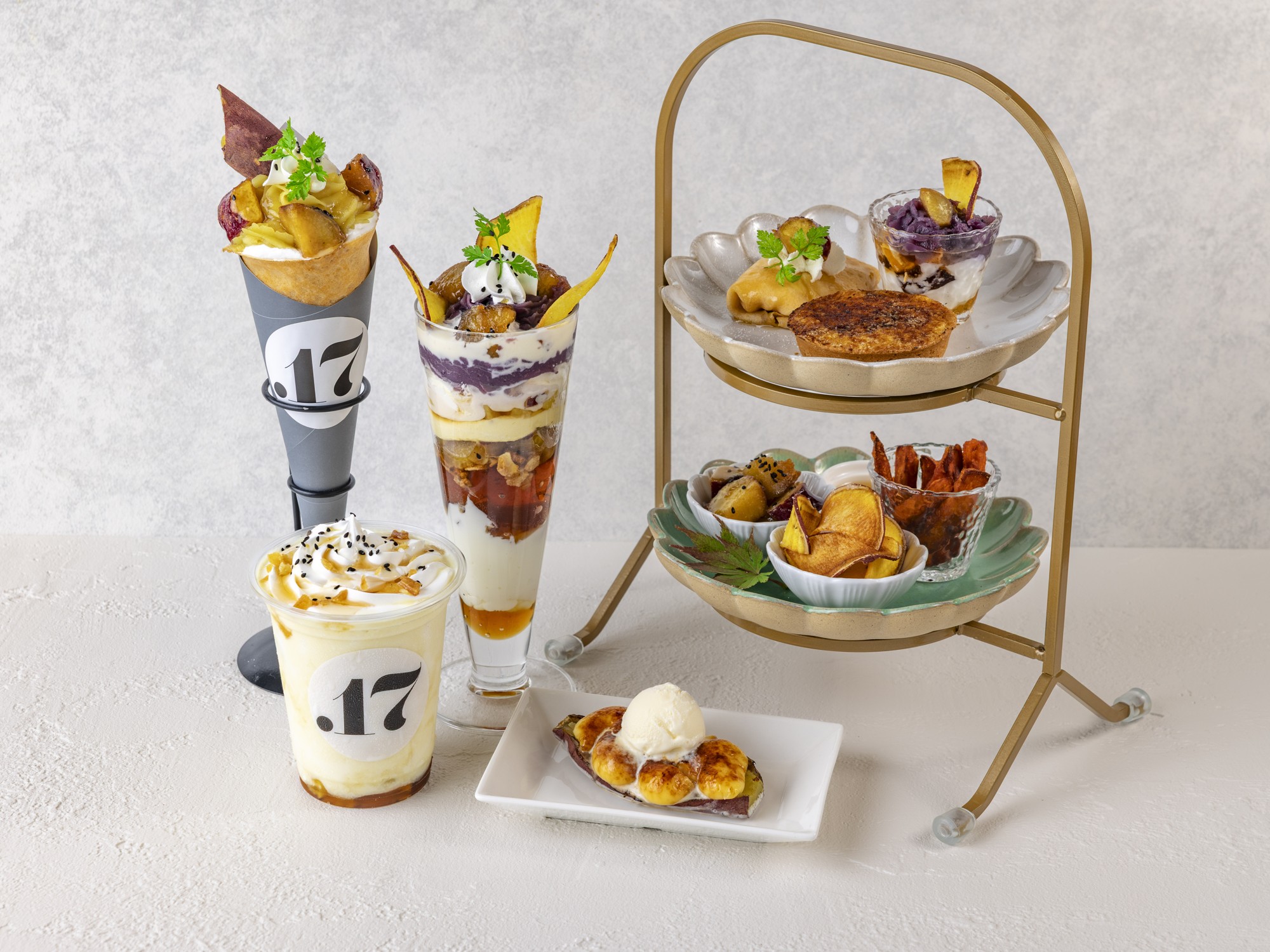 秋の訪れは遅くても、味覚はひと足先に。さつまいもスイーツが登場
