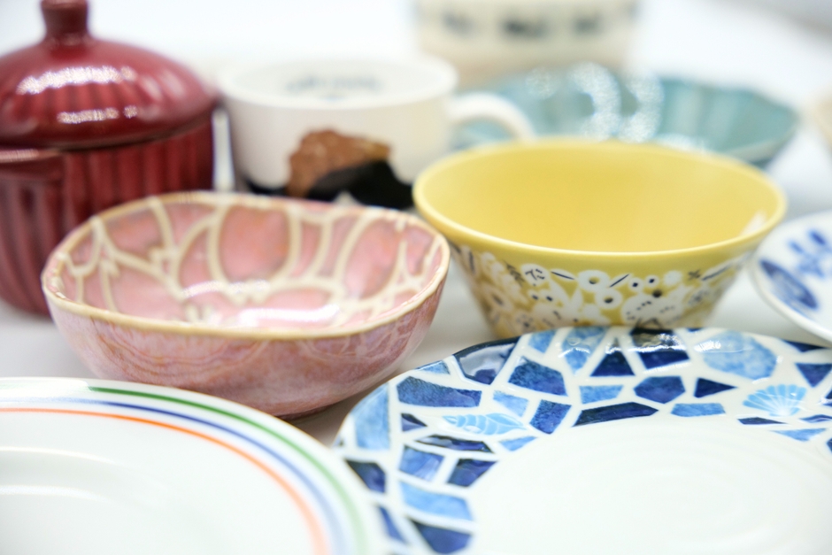 出品陶器の一例