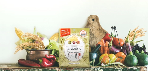 これはまるで粉サラダ　2021年のトレンドフード 「食べる米ぬか」4月よりリニューアルして新発売！