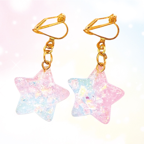 満足度が高い星イヤリング