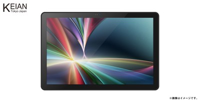 Android 11搭載 広視野角IPS 10.1型タブレット「KI-Z101E」 正面イメージ