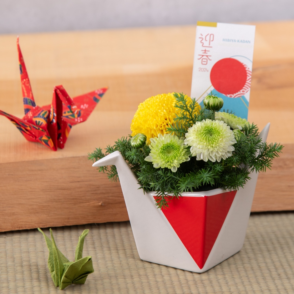 アレンジメント　一鶴～Ikkaku～_日比谷花壇