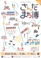 兵庫県三田市を遊びつくす「さんだまち博」を 10月22日(土)～11月20日(日)に開催！ ～さんだのまちを遊ぶ博覧会2022～