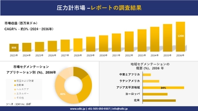 圧力計市場の発展、傾向、需要、成長分析および予測2024ー2036年