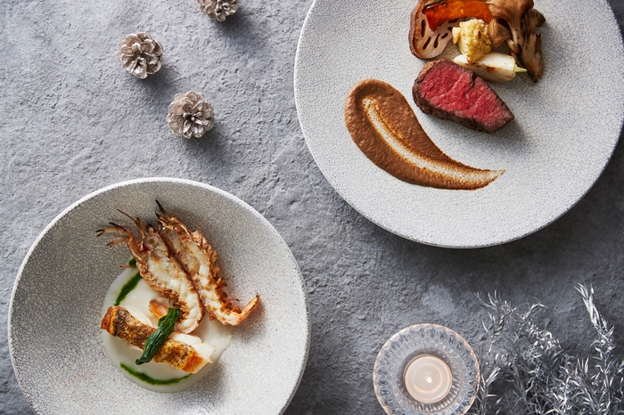 クリスマスディナー 13,000円コース(税サ別) メイン料理