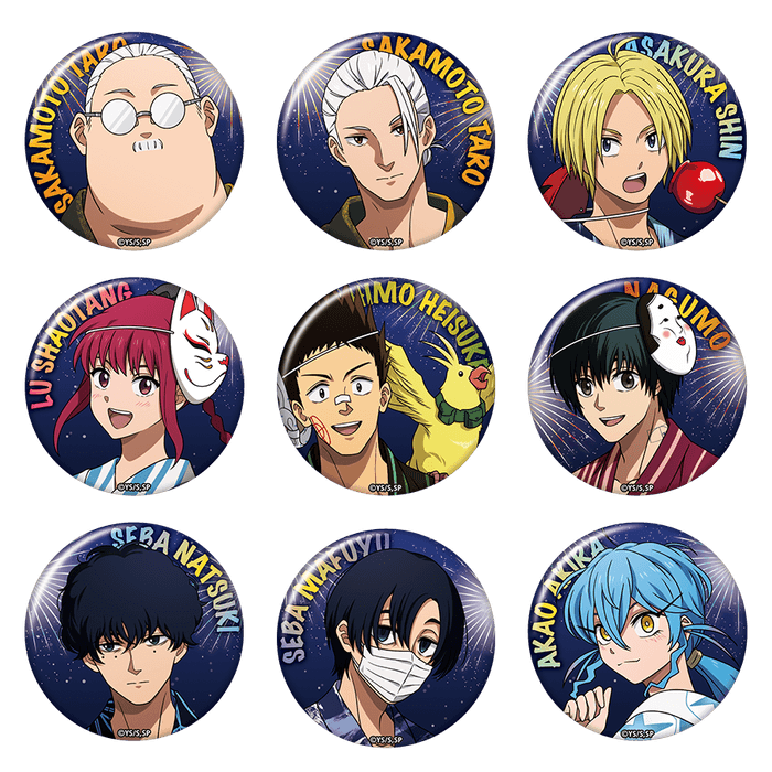 ブラインド缶バッジ 浴衣ver.(全9種)