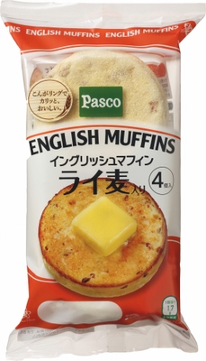 イングリッシュマフィンライ麦入4個入