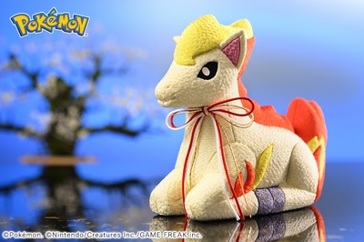 ポケモンの木目込人形「ポニータ」
