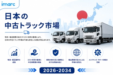 日本中古トラック市場は3.87%のCAGRで成長し、2034年までに20億米ドルに達すると予測されています