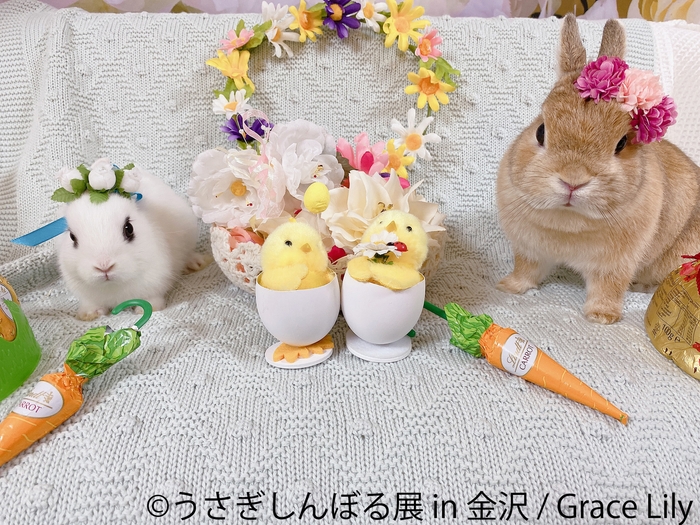 うさぎしんぼる展　展示作品2