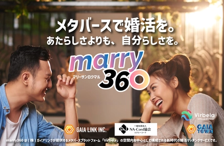 業界初！メタバース内での婚活マッチングサービスを ガイアリンクが一般社団法人NA-Cord協会とスタート