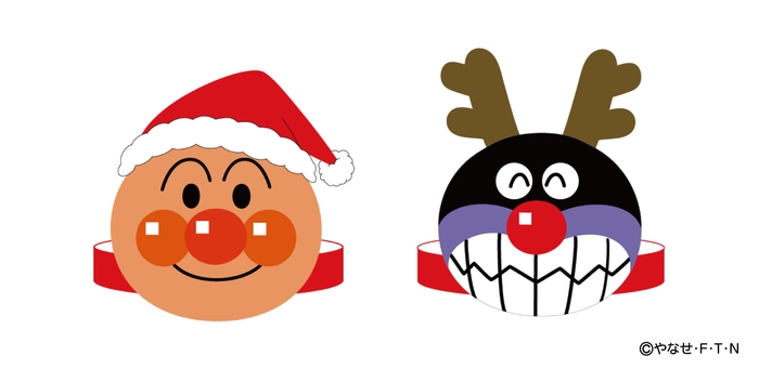 クリスマス限定 お面工作