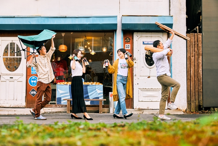 どこでもビアガーデン イメージ