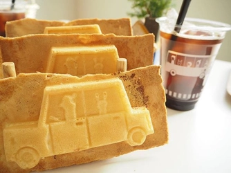 進化系たい焼き最前線　車の形のブーブー焼き　 たまらない可愛さでインスタ女子や子供に人気　 ２月限定メニューのチョコレートが１日より販売開始　