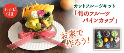 カットフルーツキット パインカップ画像