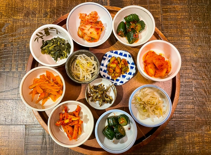 種類豊富な特製ミッパンチャンがおかわり自由♪