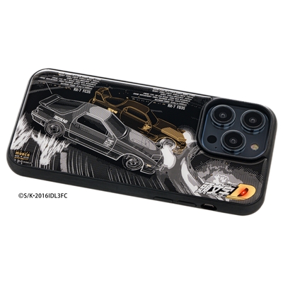 FLASH FC,FD 基板アートiPhone 14 Pro Maxケース ななめ