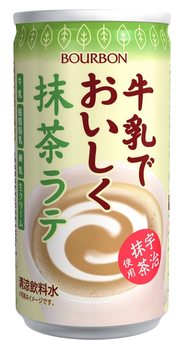 牛乳でおいしく抹茶ラテ缶180