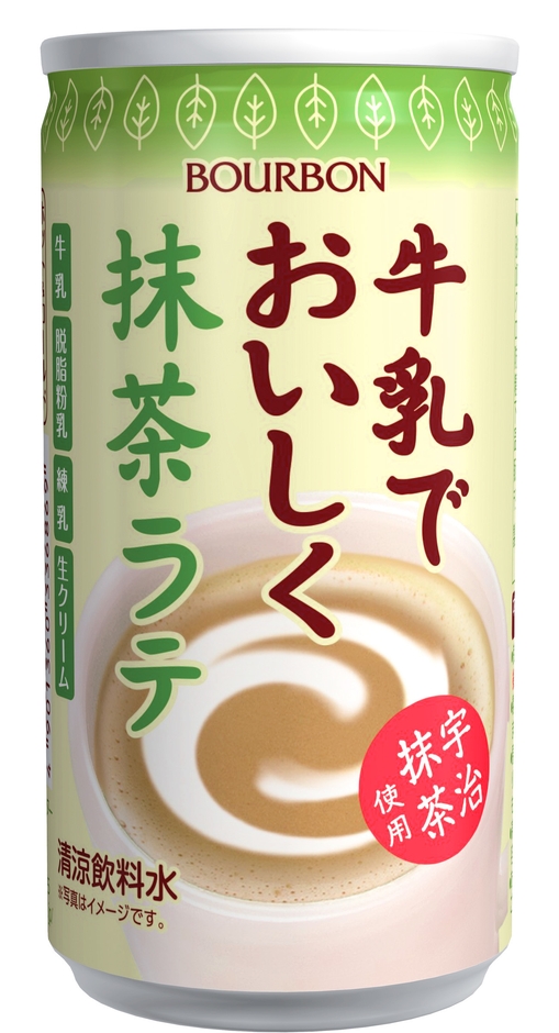 牛乳でおいしく抹茶ラテ缶180
