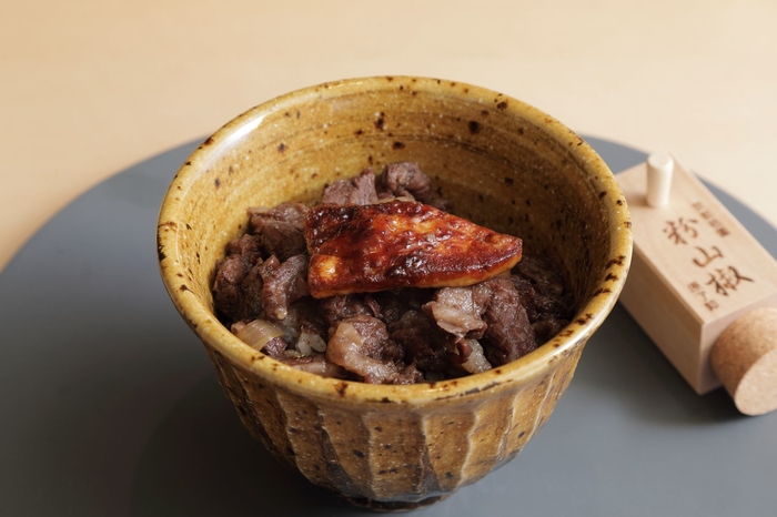 但馬牛とフォアグラの牛小丼ぶり