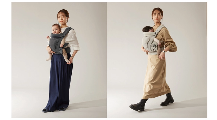 LUCKY industries×ベビーザらス　 究極の心地よさを追求した抱っこひも 「PULUA BABY CARRIER(プルア ベビーキャリア)」が 2024年9月上旬より販売開始！