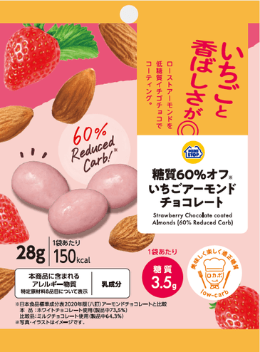 いちごアーモンドチョコレート画像（画像はイメージです。