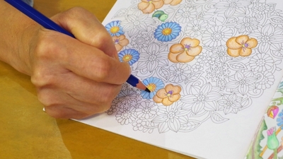 意外にハマる?おとなの塗り絵